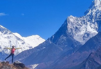 Guest during Everest trek