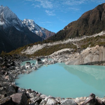 During the manasalu trek